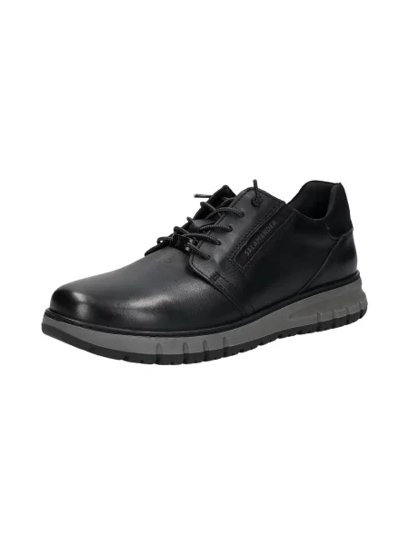 SALAMANDER Pantofi cu șireturi sport negru