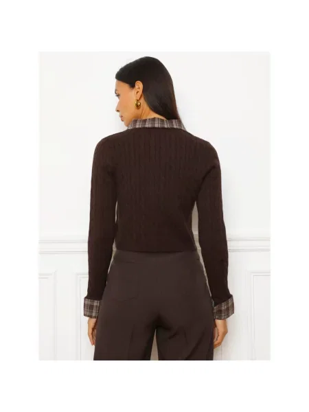 Pulover La Modeuse maro