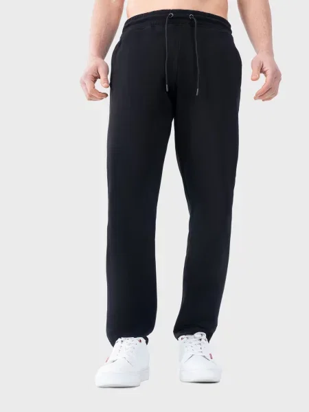 Спортивні штани AVECS бавовна/поліестер чорний