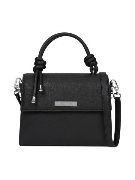 Karl Lagerfeld torebka crossbody z imitacji skóry IKON czarna