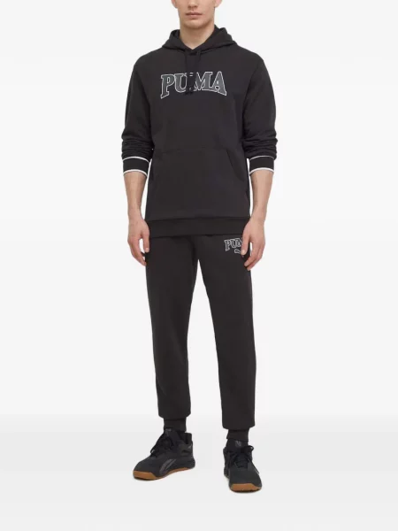 Hanorac cu glugă Puma cu imagine cu cordon negru