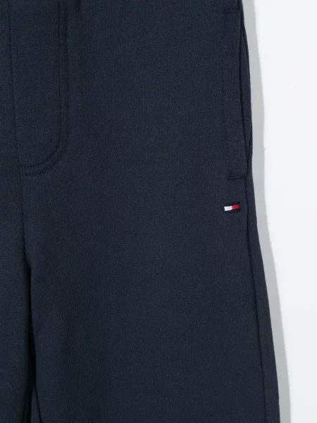 Dětské kalhoty Tommy Hilfiger modré