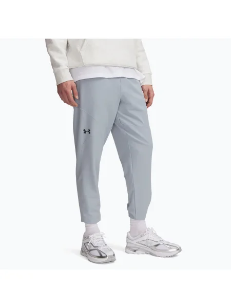 Мъжки панталони за тренировка Under Armour Unstoppable Tapered harbor синьо/черно черно
