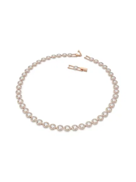 Naszyjnik Swarovski w jednolitym kolorze żółty
