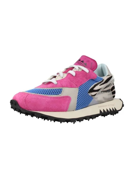 Sneakerși Run Of cu model zebră alergare