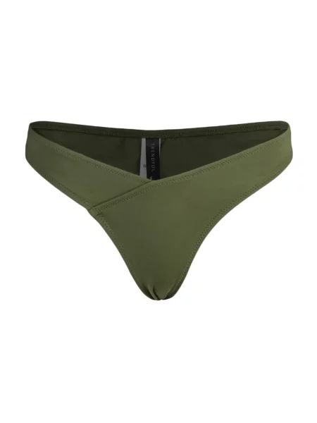 Trendyol Slip costum de baie Briefs' verde
