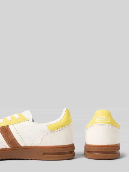Sneakersy Polo Ralph Lauren żółte