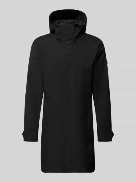 Parka z patkami przy mankietach Model GEORGE' Didriksons czarna