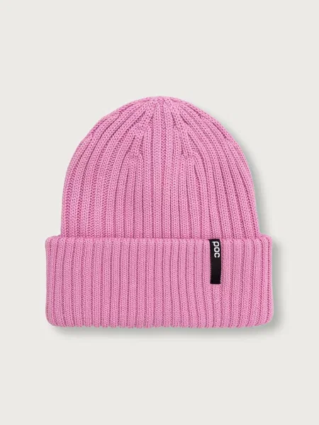POC beanie de damă cu lână roz