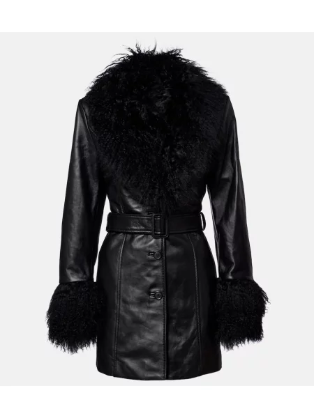 Geanta de piele Nili Lotan negru