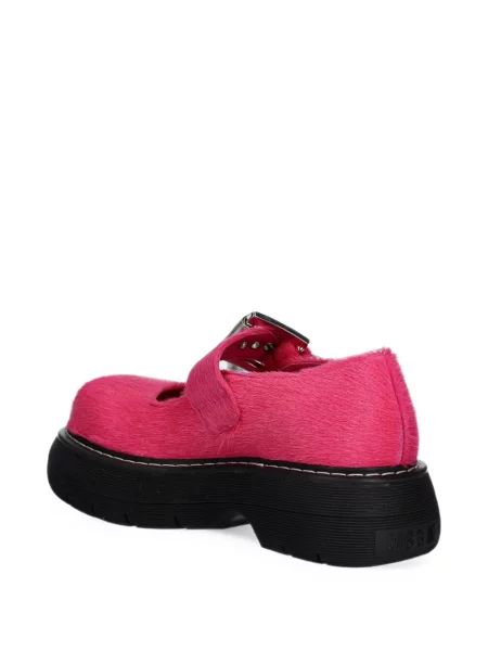 Pantofi cu toc Msgm cu platformă cu cataramă roz