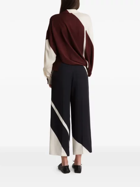 Pantaloni Alberta Ferretti negru