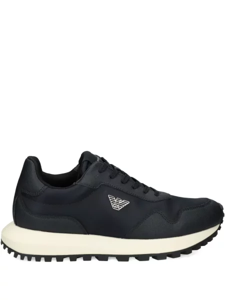 Sneakerși Emporio Armani albastru