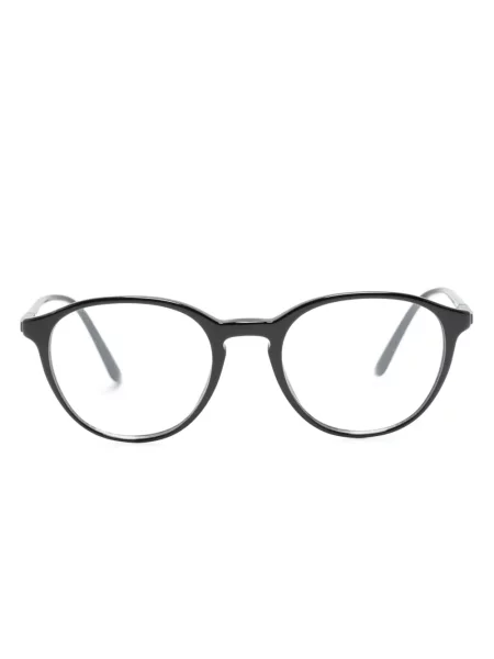 Ochelari de soare Giorgio Armani cu imagine negru