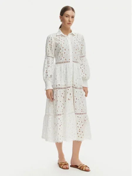 Iconique Rochie de vară Joanna alb