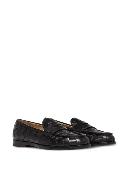 Pantofi loafer Scarosso din piele negru