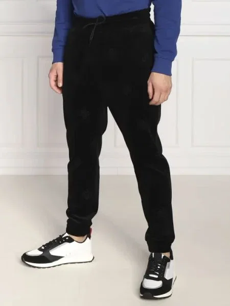 HUGO Pantaloni de trening Daboon negru