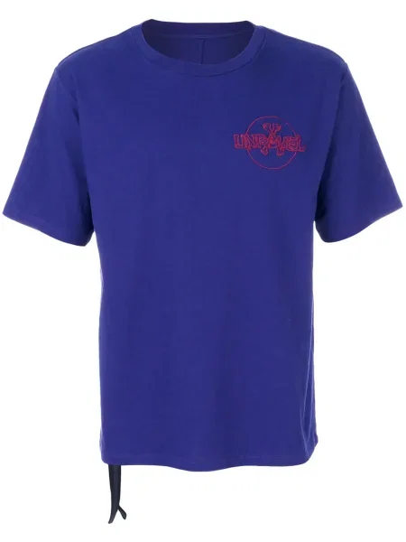 Tricou Unravel Project cu imagine violet