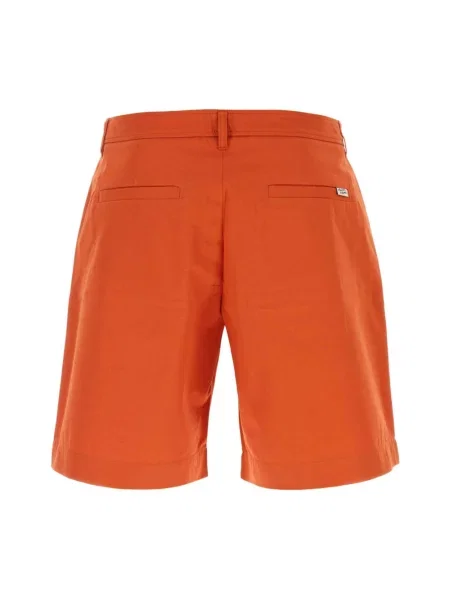 Bermudy Maison Kitsune pomarańczowe