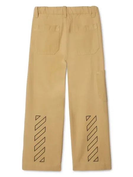 Spodnie dziecięce Off-white białe