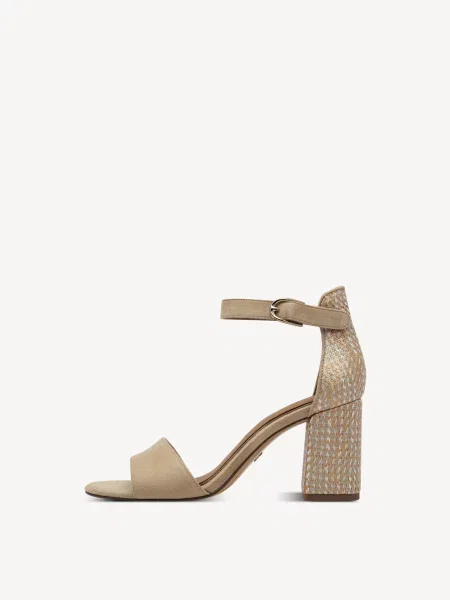 Sandály Tamaris béžové