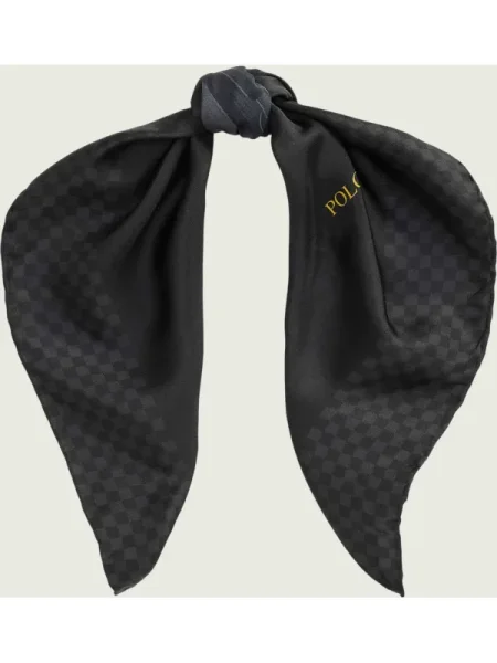 Mănuși Polo Ralph Lauren de mătase negru