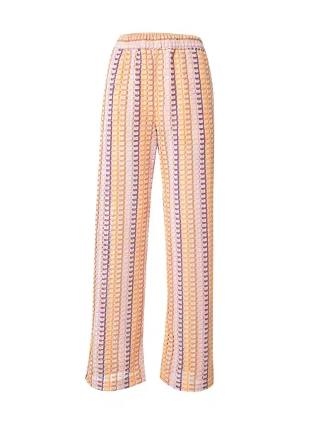 Suncoo Pantaloni JUNGLE / gri / lila / mov deschis bej