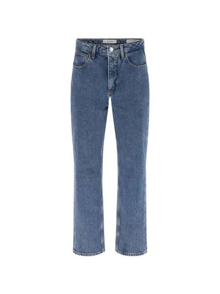 Blugi mom fit Guess albastru