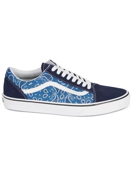 Pantofi Vans cu model paisley albastru