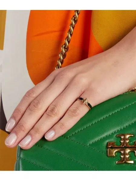 TORY BURCH Inel Kira Enamel auriu