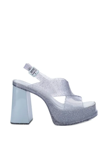 Pantofi cu toc Melissa cu platformă albastru