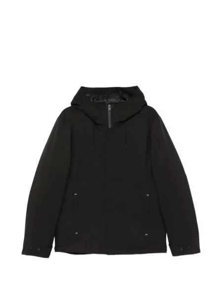 Geacă Woolrich cu glugă negru