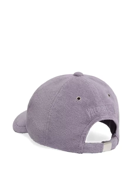 Șapcă Vilebrequin cu broderie violet