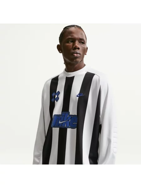Tricou Nike Sportswear Club Goalie Top Black/ White/ Game Royal XXL alb