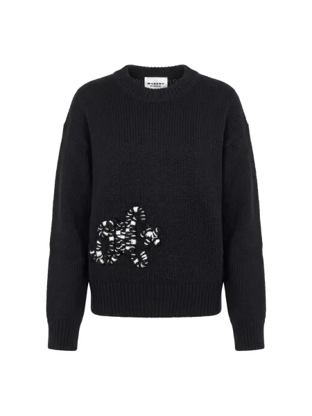 Sweter Marant Etoile wełniany czarny