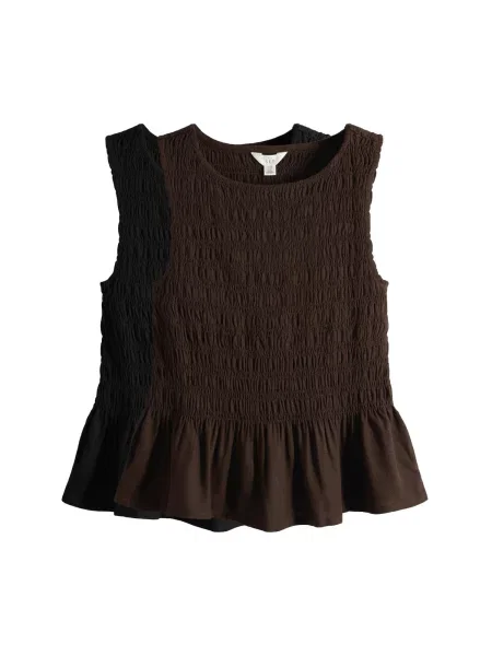 The Set Top ciocolatiu negru