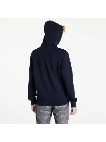 Mikina FRED PERRY Tipped Hooded Sweatshirt navy námořnictvo