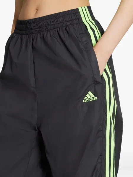 Pantaloni Adidas cu broderie negru