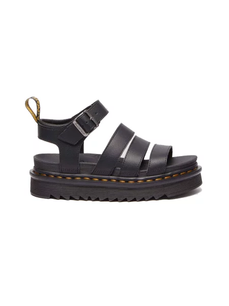 Dr. Martens Blaire Athena Leather Strap Sandals Kobiety Sandały Dr. Martens Size: czarny