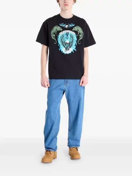 Tricou Pleasures cu imagine negru