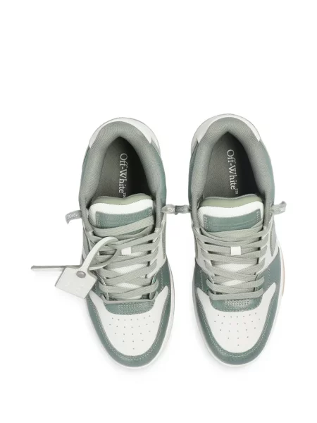 Sneakerși Off-white business alb