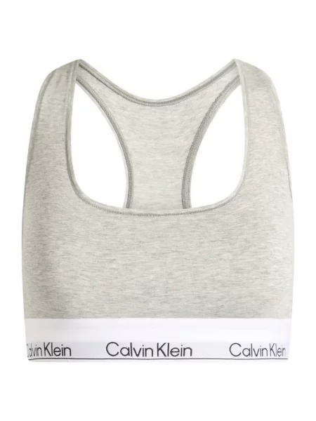 Braletka Calvin Klein szara