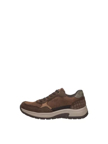 Sneakersy Rieker brązowe