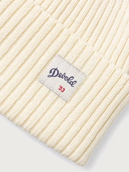 Devold căciulă din lână merino Archive Wool bej