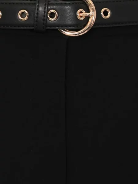 Cu centură pantaloni Max Mara negru