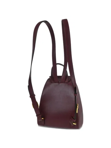 Rucsac Cartier din piele roșu