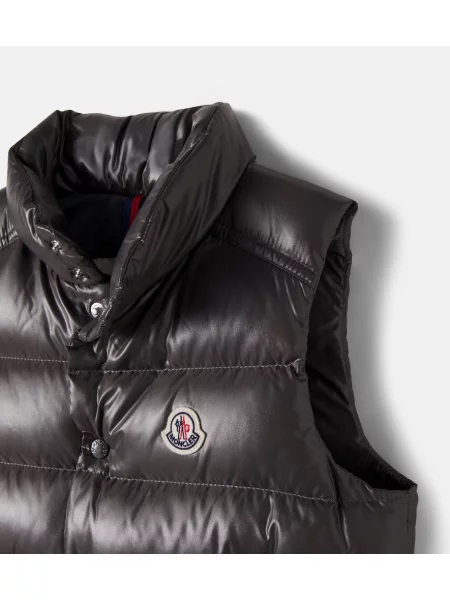 Pūkinė liemenė Moncler Enfant pilka