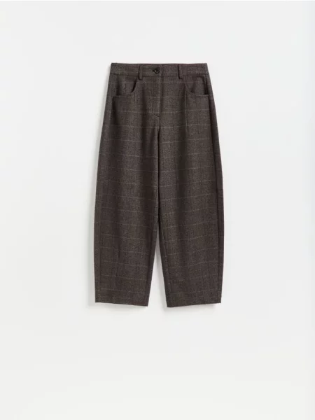 Pantaloni Reserved maro