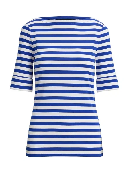 Lauren Ralph Lauren Tricou închis / alb albastru