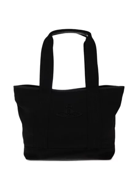 Geantă shopper Vivienne Westwood negru